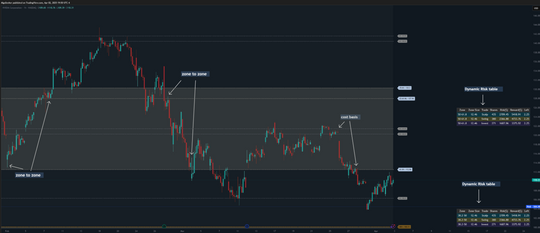 Dynamic Zone Risk Manager [for TradingView]